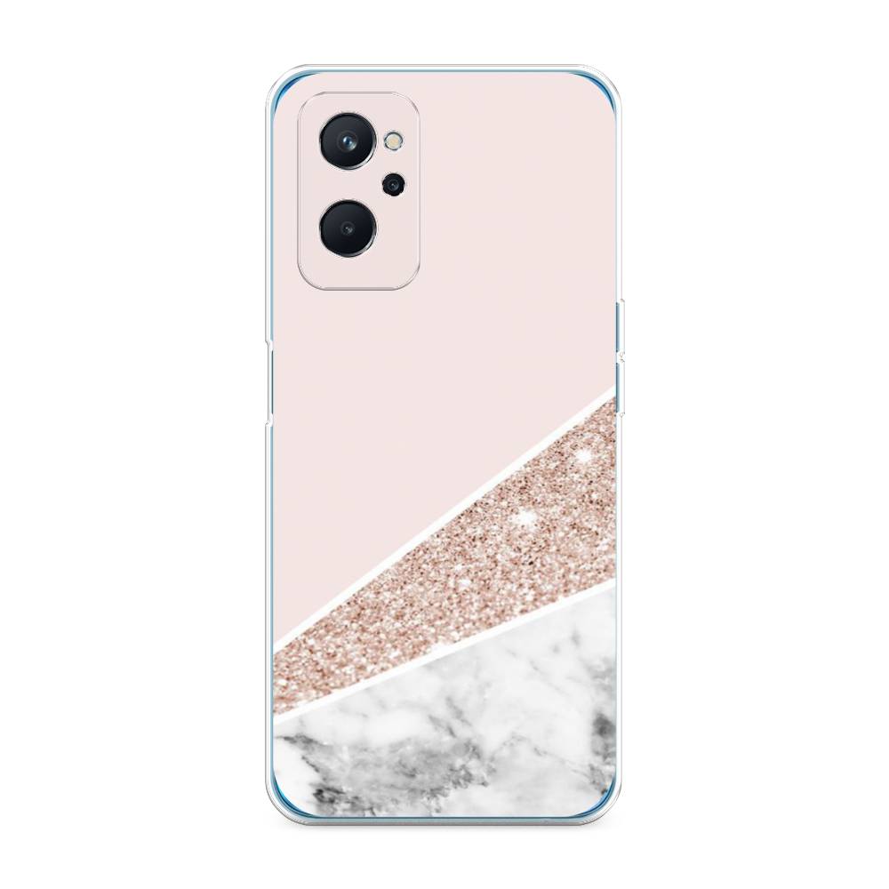 

Чехол на Realme 9i "Блестящий розовый мрамор", 258050-3