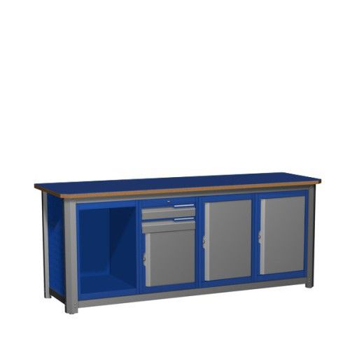 

Верстак четырехтумбовый MECHANIC М20.ПС2200, MECHANIC М20.ПС2200