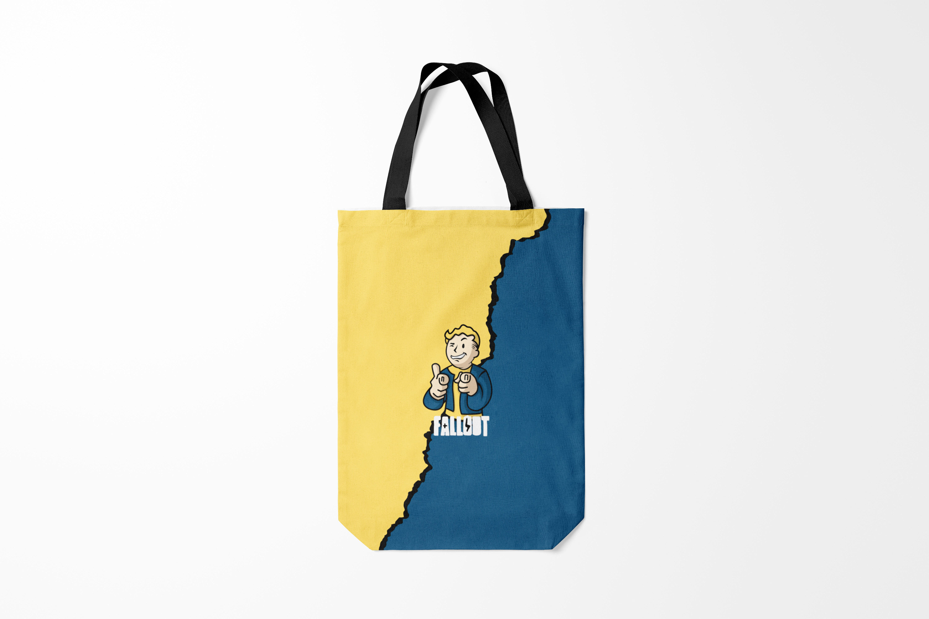 

Сумка шoппер унисекс Burnettie Fallout logo boy,, Fallout logo boy