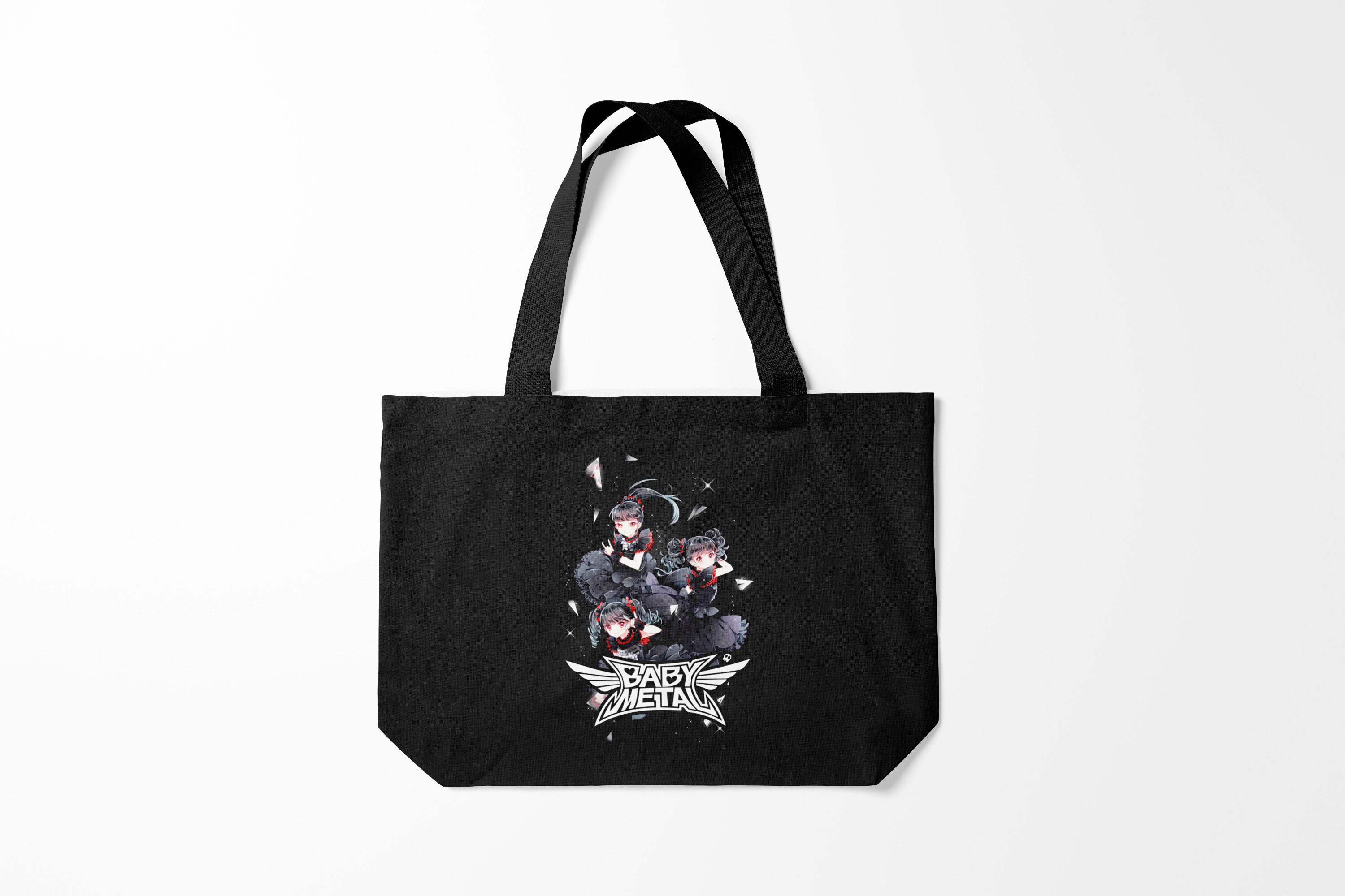 

Сумка шoппер унисекс Burnettie Babymetal, черный, Babymetal