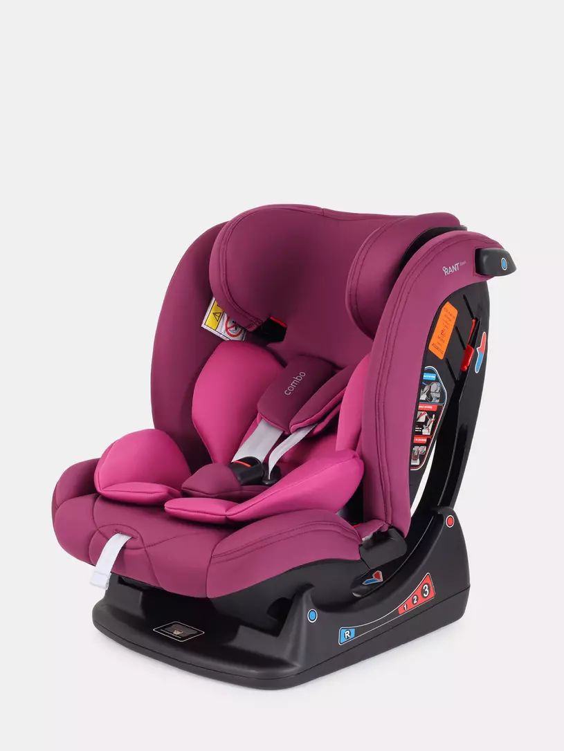 

Автокресло Rant Basic Combo 0-36кг Purple AY913, Розовый, COMBO
