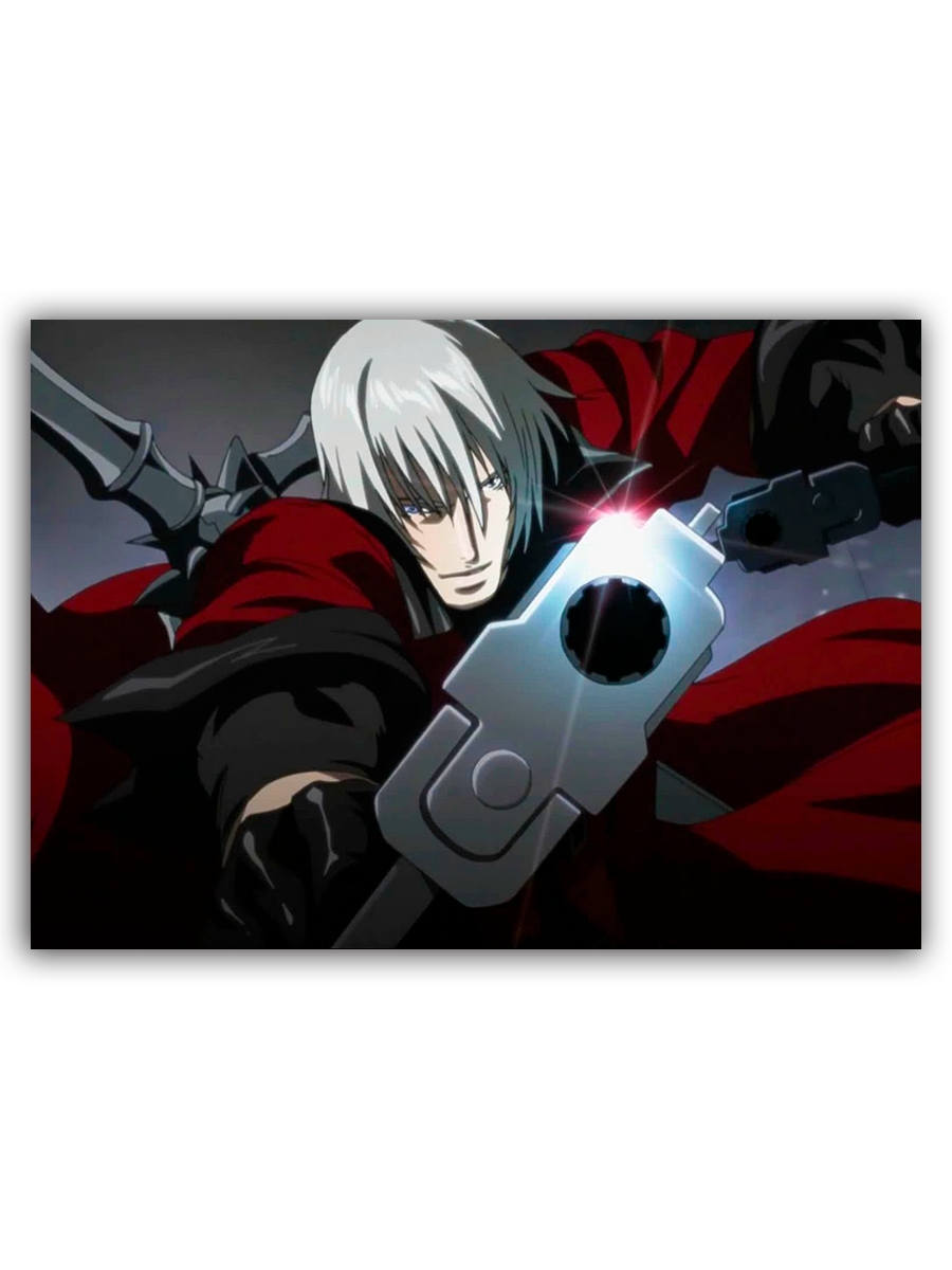 фото Магнит на холодильник drabs данте devil may cry аниме