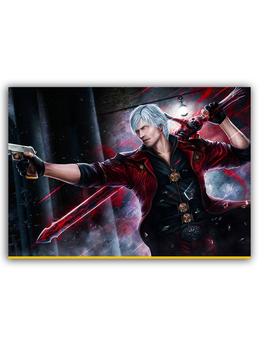 фото Магнит на холодильник drabs данте devil may cry