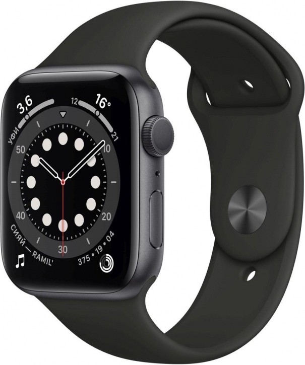 фото Смарт-часы smart watch series 6 (model a2292), 44mm, space gray nobrand