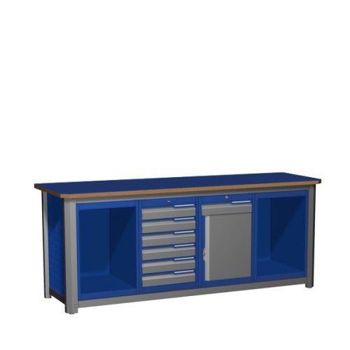 

Верстак четырехтумбовый MECHANIC М20.ПС261ПС2, MECHANIC М20.ПС261ПС2