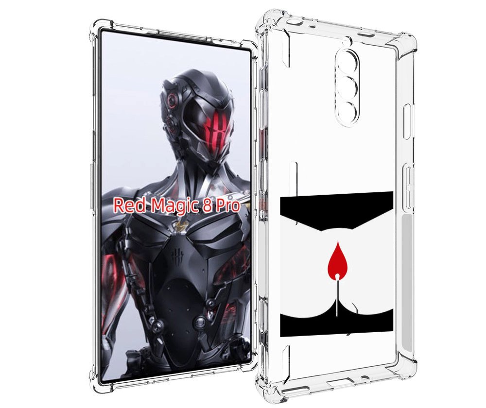 

Чехол MyPads спичка горит для ZTE Nubia Red Magic 8 Pro / Red Magic 8 Pro Plus, Tocco