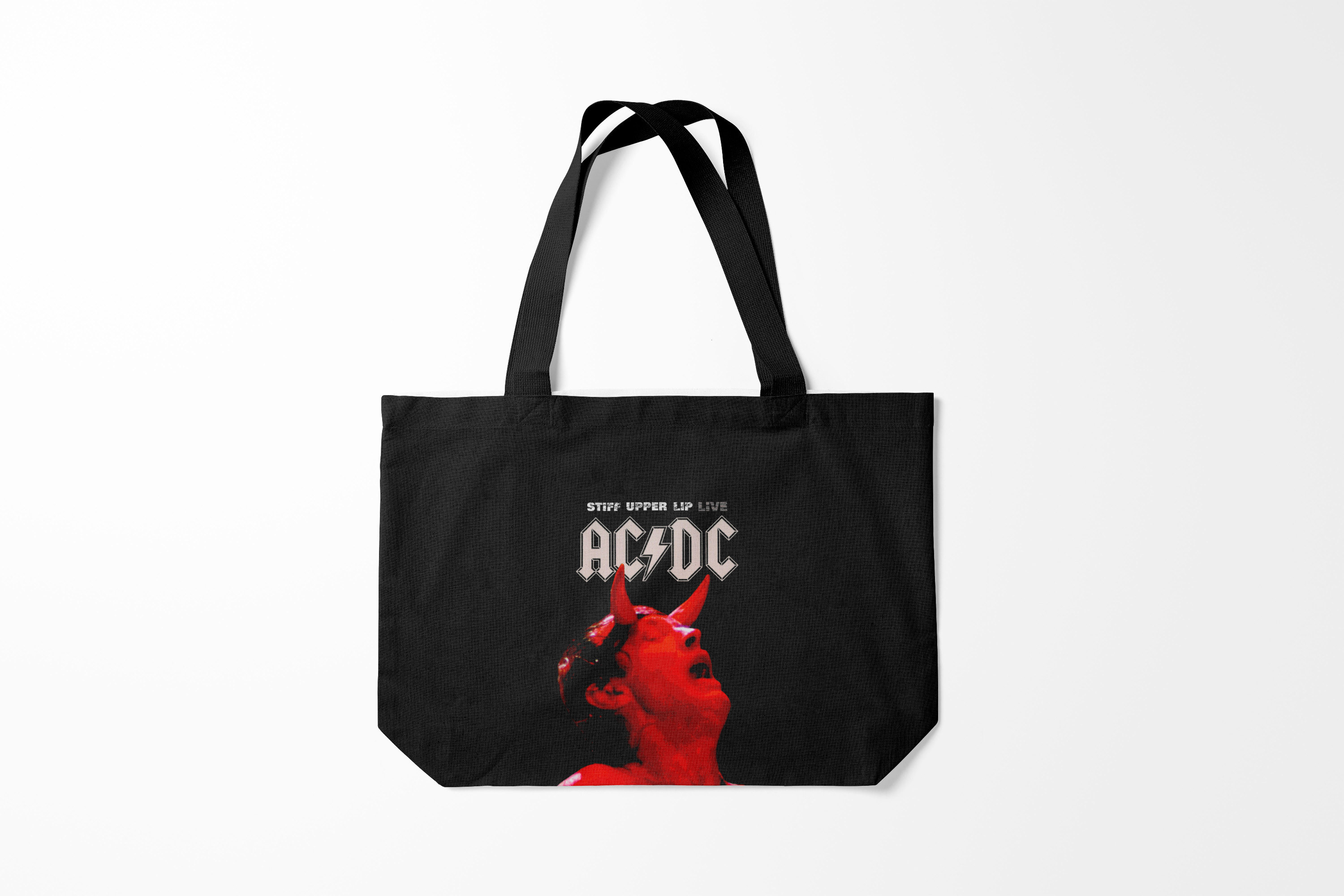 

Сумка шoппер унисекс Burnettie AC/DC, черный, AC/DC