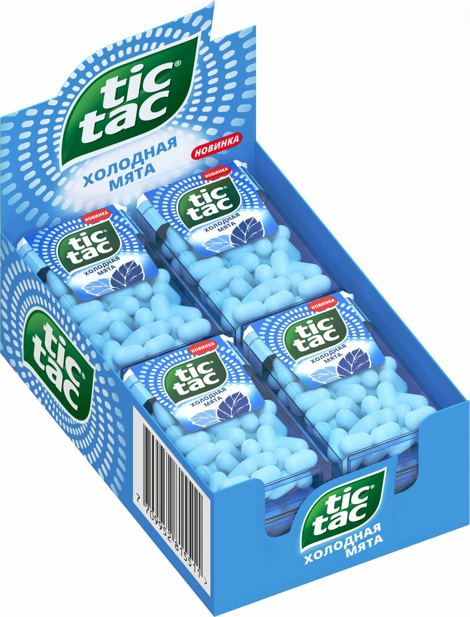 Конфеты драже Tic Tac холодная мята 16 г х 12 шт