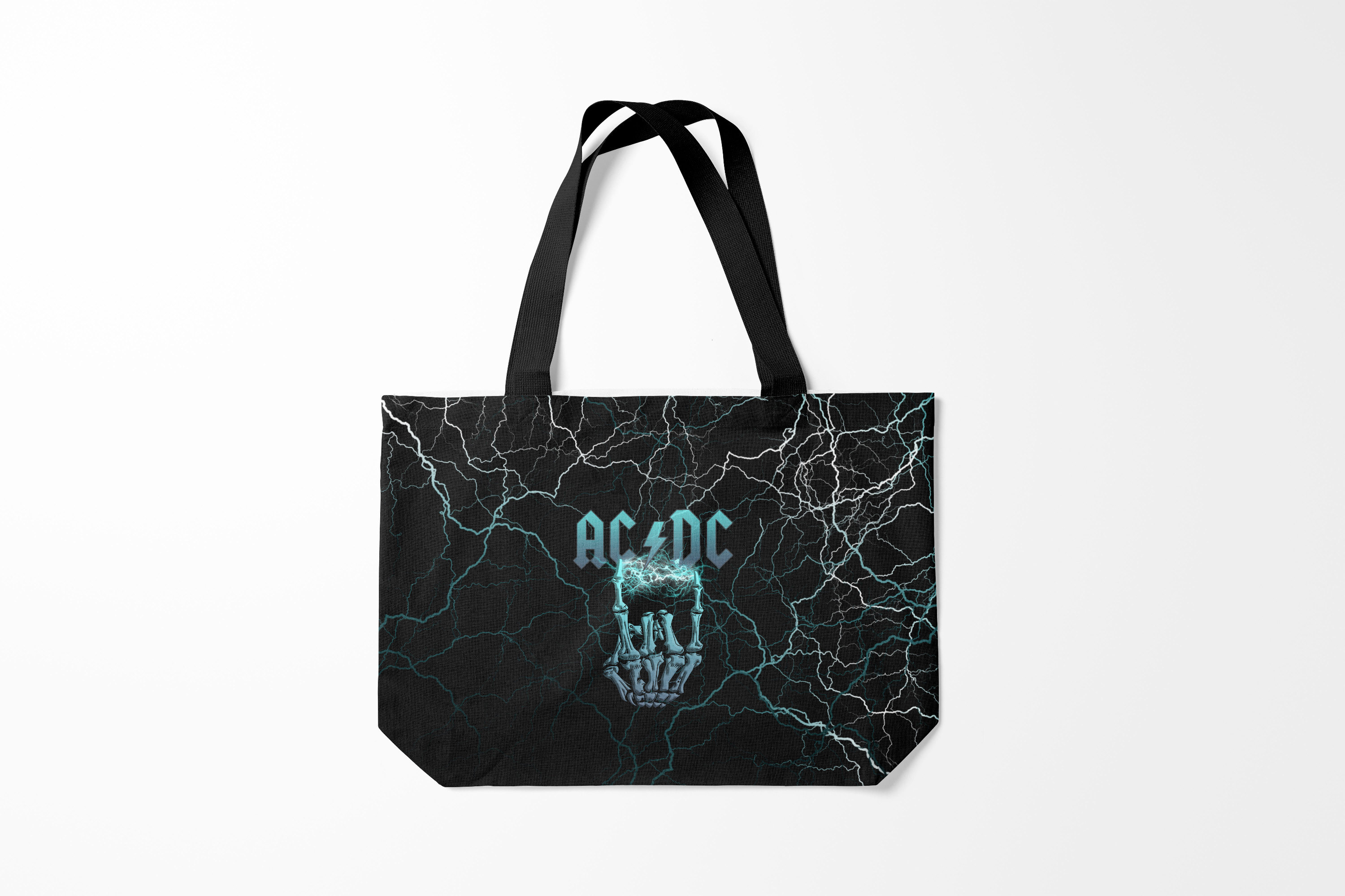 

Сумка шoппер унисекс Burnettie AC/DC, черный, AC/DC