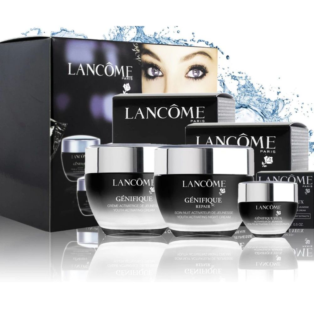 Косметический набор кремов для лица Lancome Genifique 3 в 1