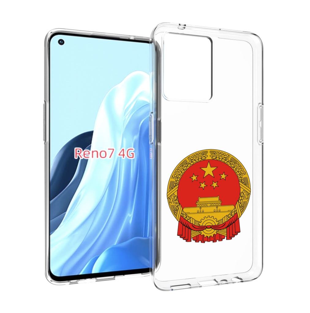 

Чехол MyPads герб-китаи для OPPO RENO 7 4G, Прозрачный, Tocco