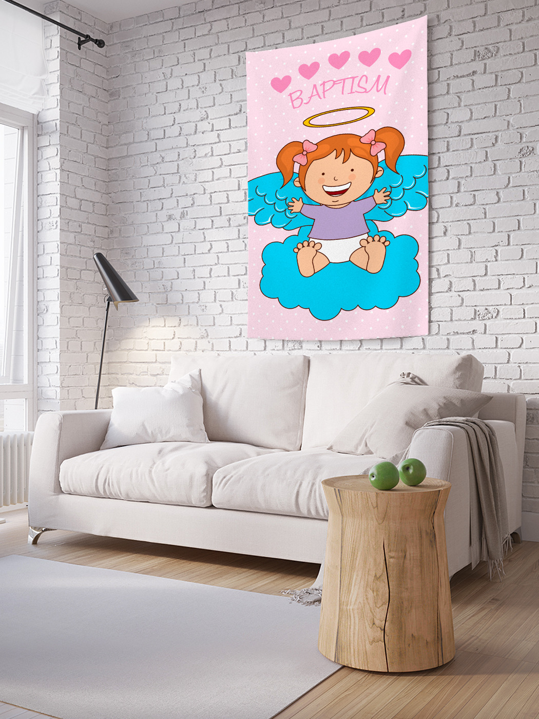 

Вертикальное фотопанно на стену JoyArty Баптизм рядом 150x200 см, Баптизм рядом