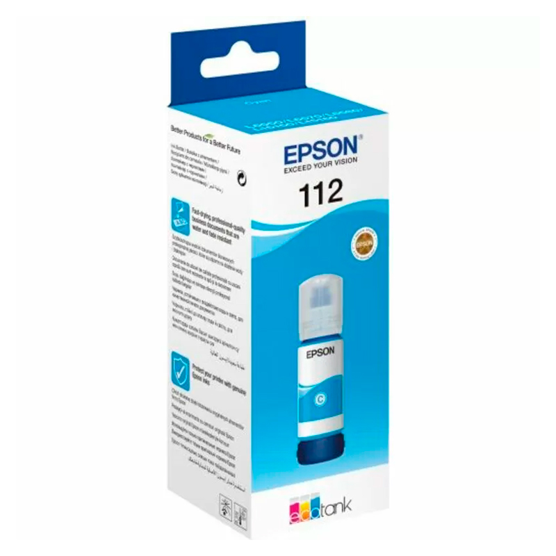 

Чернила для струйного принтера Epson (C13T06C24A) голубой, оригинальный
