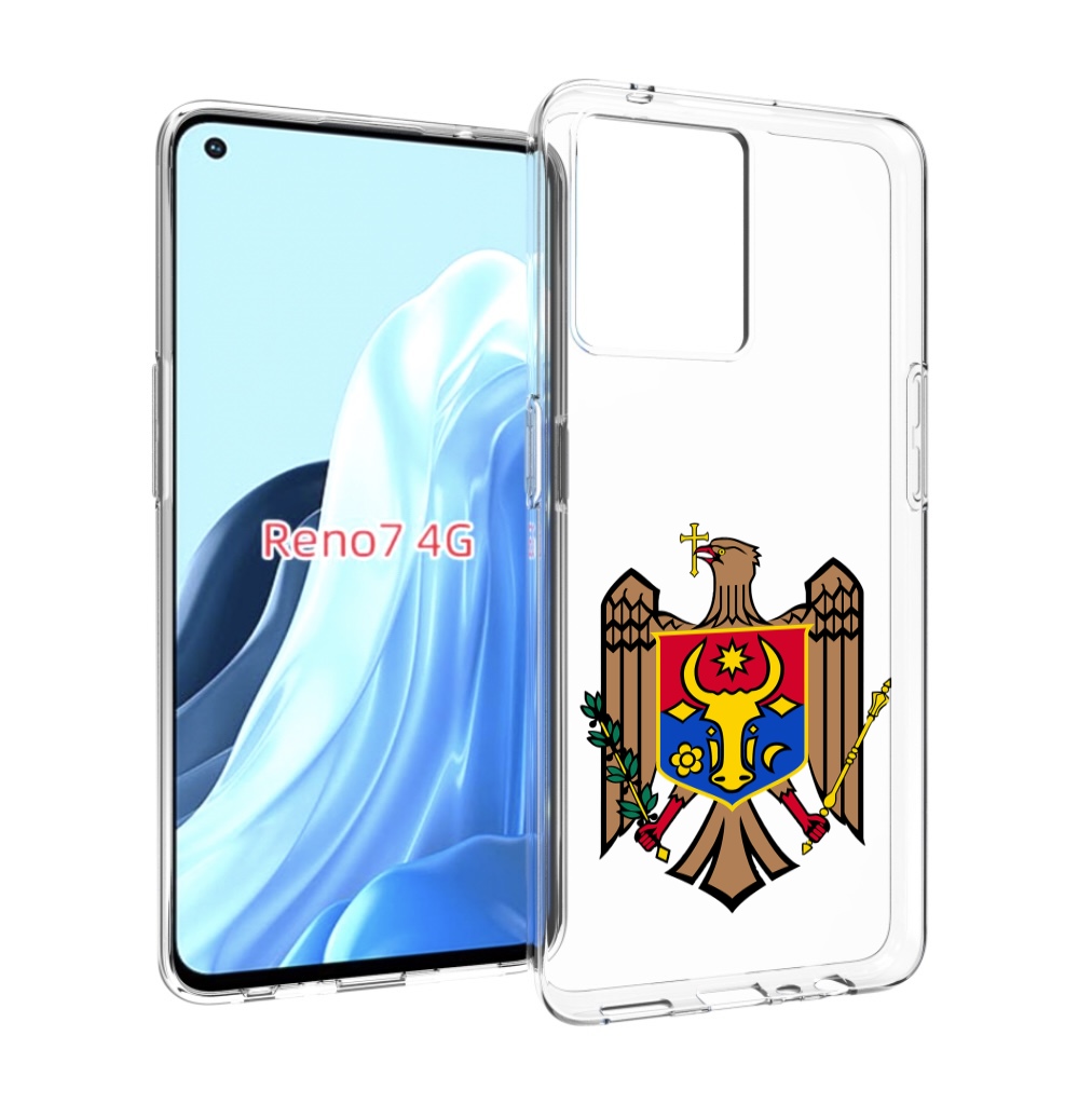 

Чехол MyPads герб-молдовы для OPPO RENO 7 4G, Прозрачный, Tocco