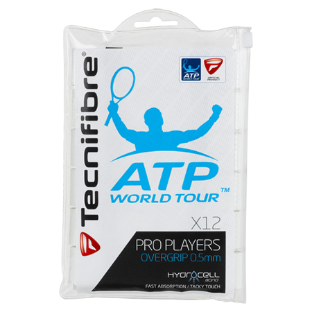 фото Обмотка для ручки ракетки tecnifibre overgrip pro players x12 52atppla12, white