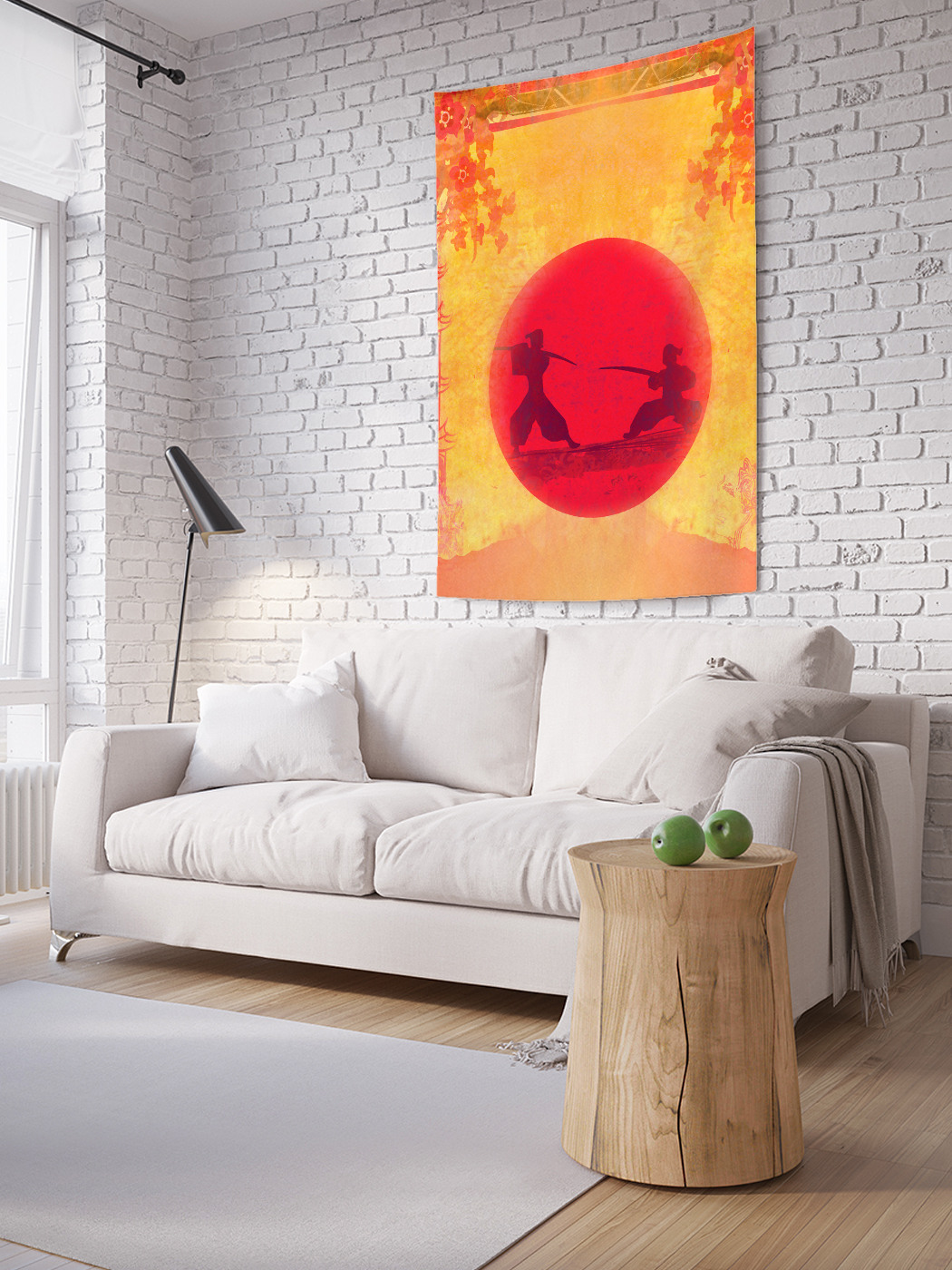 

Вертикальное фотопанно на стену JoyArty Бой на закате 150x200 см, Бой на закате