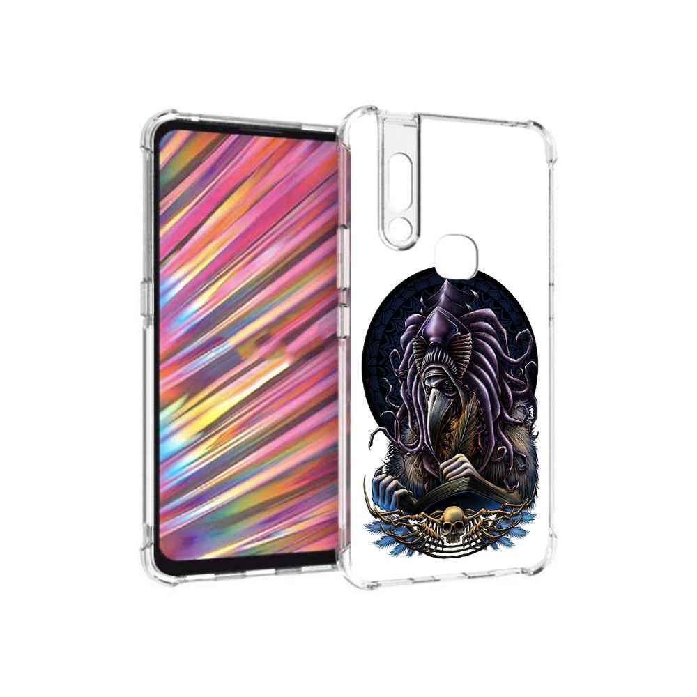 

Чехол MyPads Tocco для Vivo V15 умный ворон (PT127905.397.650), Прозрачный, Tocco