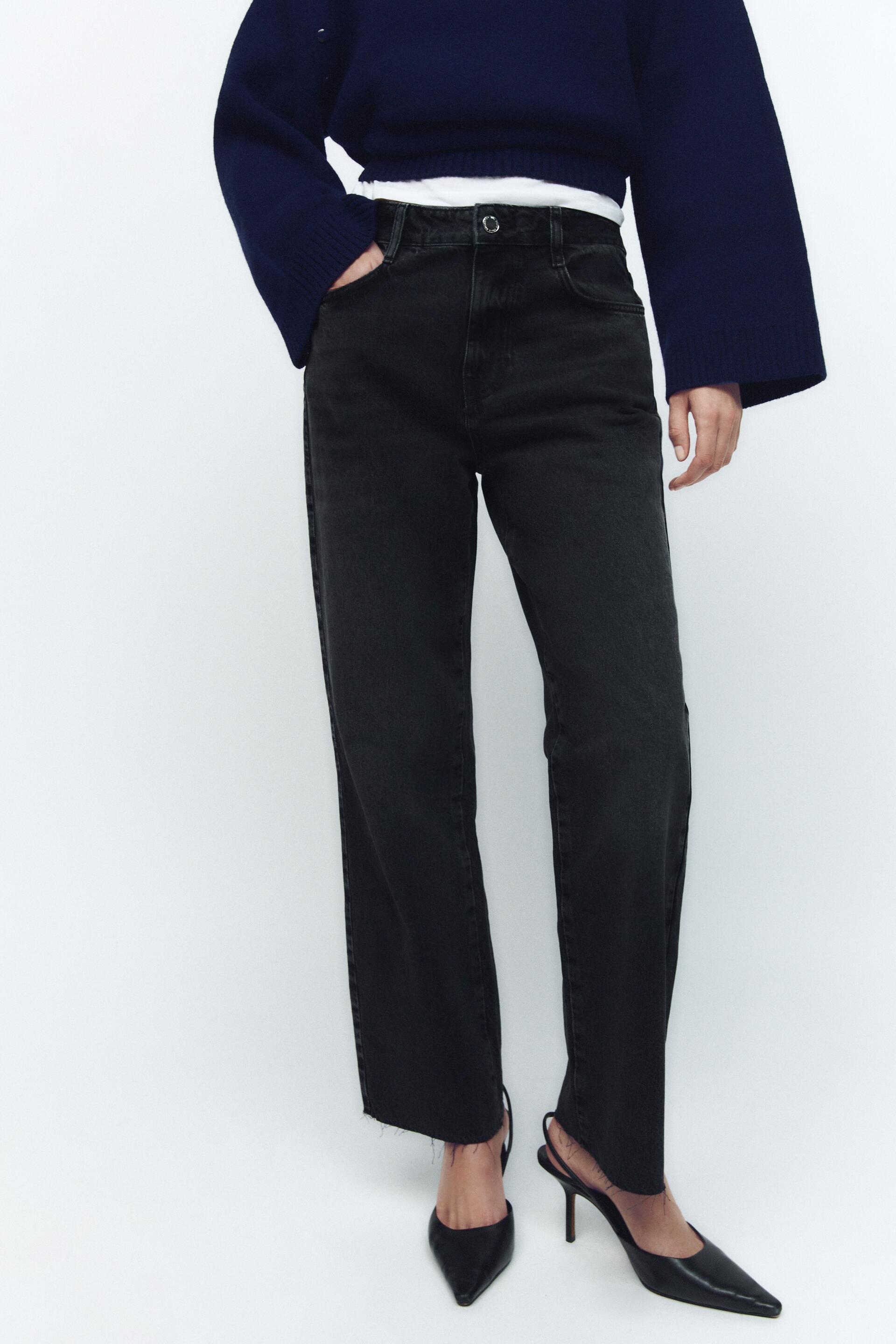 

Джинсы женские ZARA 06164053 черные 42 EU (доставка из-за рубежа), 06164053