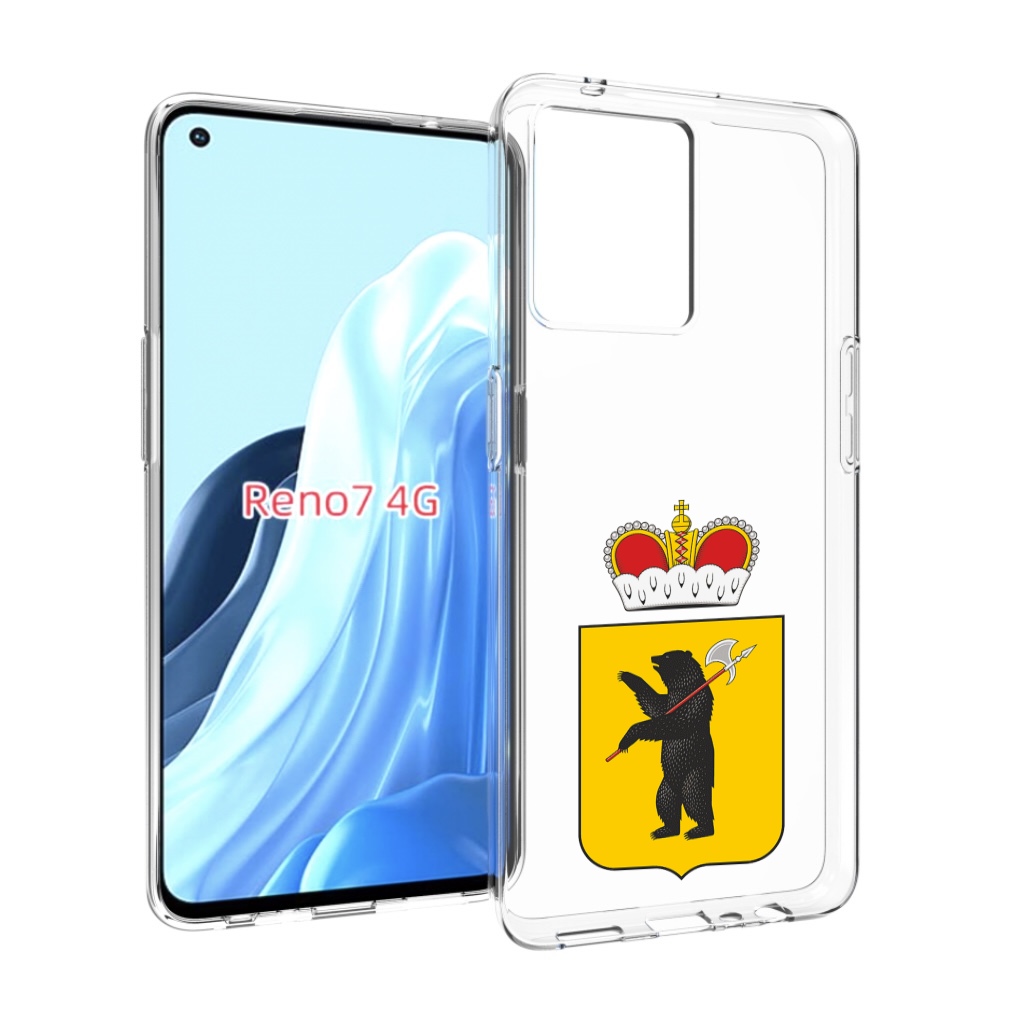 

Чехол MyPads герб-ярославская-область для OPPO RENO 7 4G, Прозрачный, Tocco