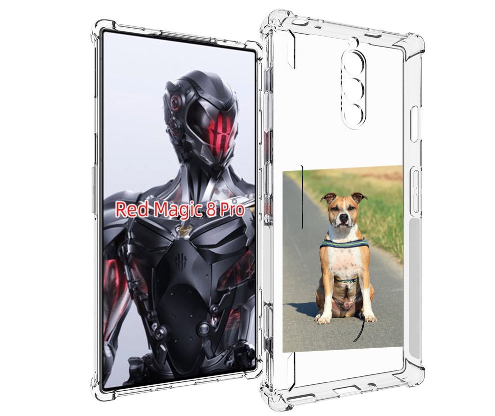 

Чехол MyPads стаффорд терьер для ZTE Nubia Red Magic 8 Pro / Red Magic 8 Pro Plus, Tocco