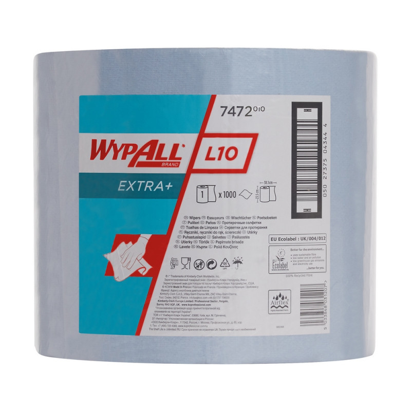 фото Материал протирочный  wypallxl10extra+ bl1x1000 38х23,5см гол.7472 kimberly-clark