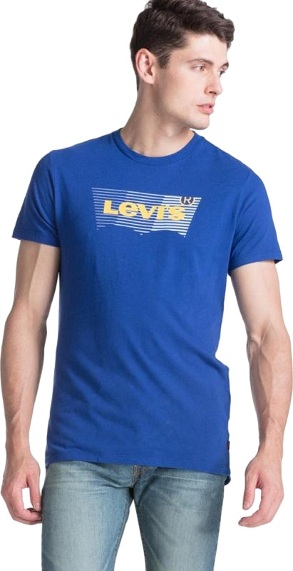 

Футболка мужская Levi's 67983I синяя S, Синий, 67983I