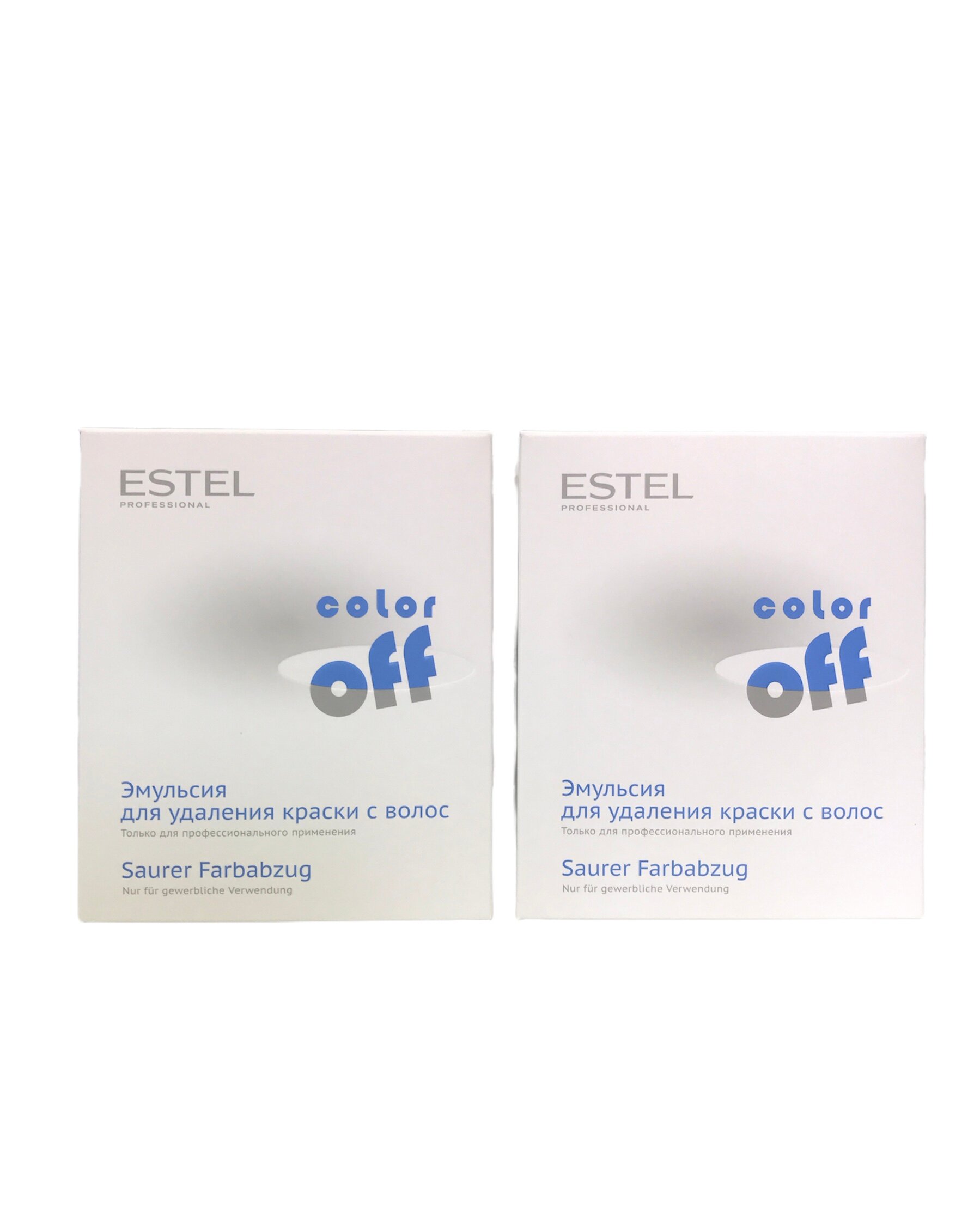 Эмульсия ESTEL Color Off для удаления краски с волос 2 шт эмульсия спрей после солнца dual defense