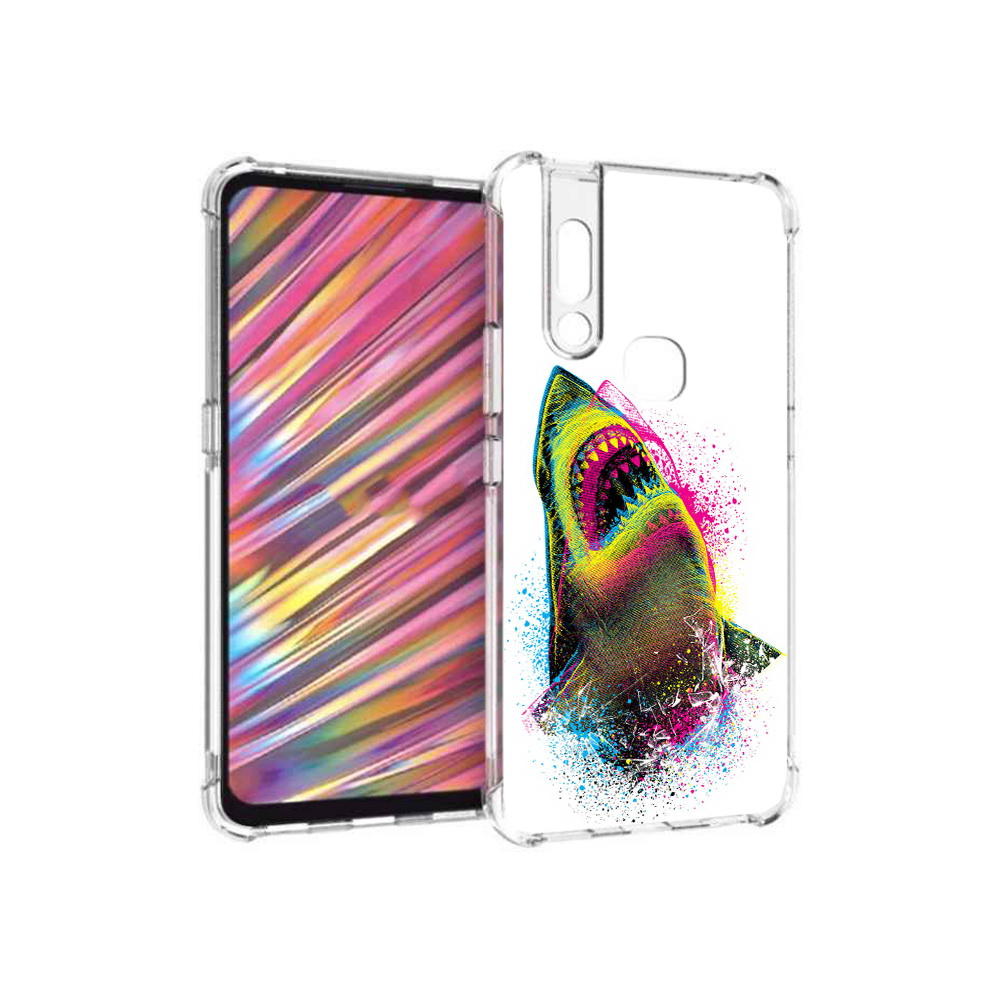 

Чехол MyPads Tocco для Vivo V15 челюсти-2 (PT127905.397.674), Прозрачный, Tocco