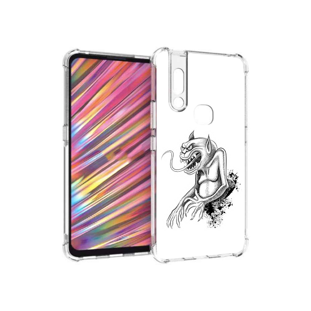 

Чехол MyPads Tocco для Vivo V15 чорт (PT127905.397.692), Прозрачный, Tocco