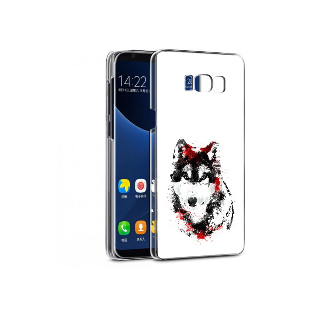 

Чехол MyPads Tocco для Samsung Galaxy S7 кровавый волк (PT40116.513.416), Прозрачный, Tocco