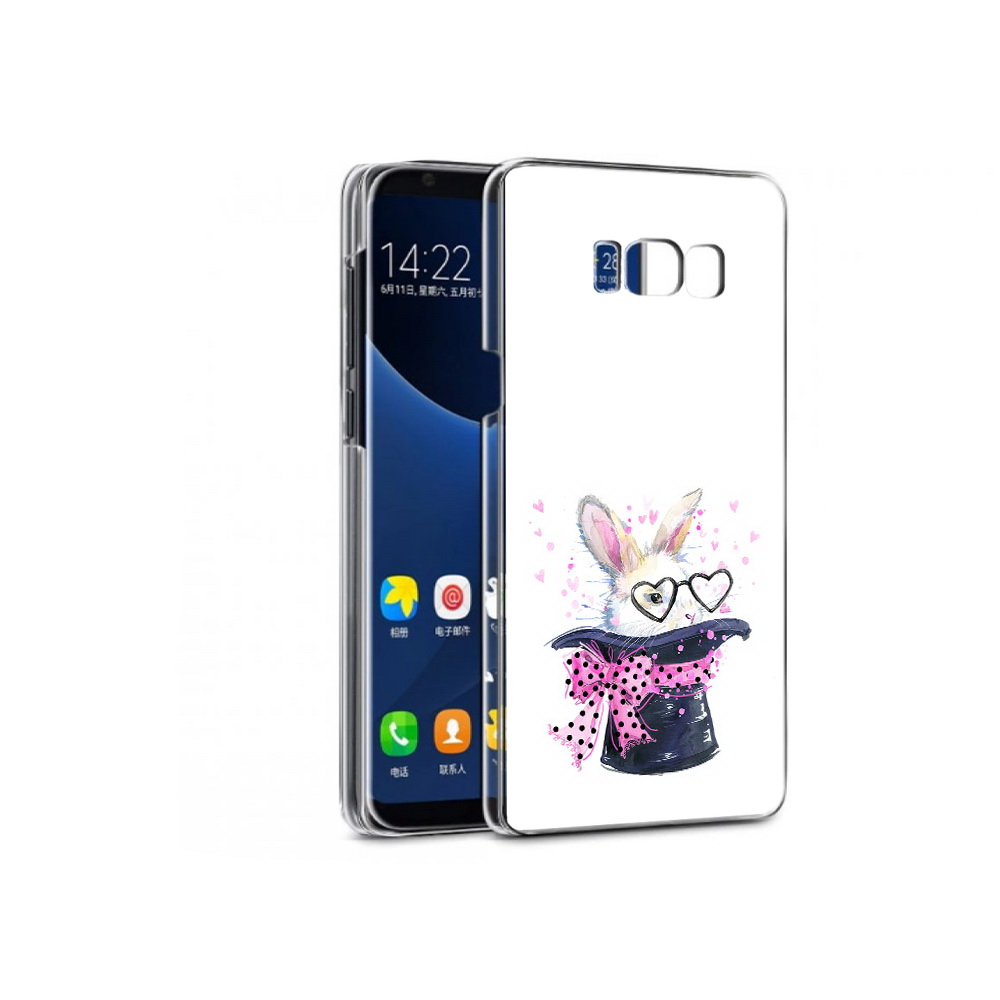Чехол MyPads Tocco для Samsung Galaxy S7 кролик в шляпе (PT40116.513.418)
