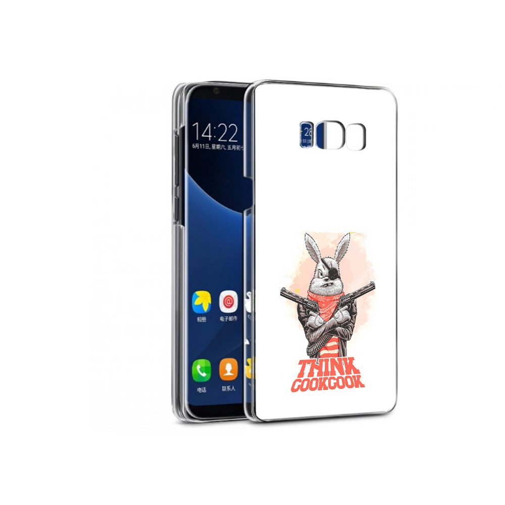 

Чехол MyPads Tocco для Samsung Galaxy S7 кролик пират (PT40116.513.419), Прозрачный, Tocco