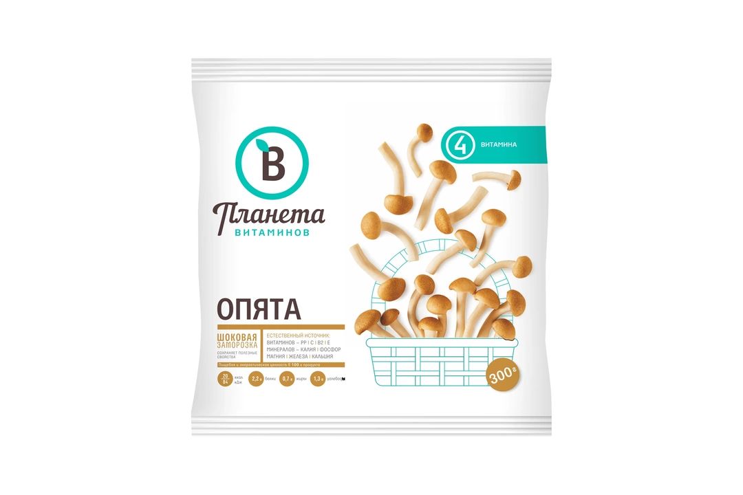 

Опята ВкусВилл замороженные