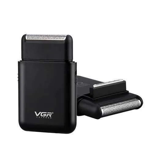 Электробритва VGR V-390 Black щеточка силиконовая для m209 прибор для ухода за кожей лица gezatone