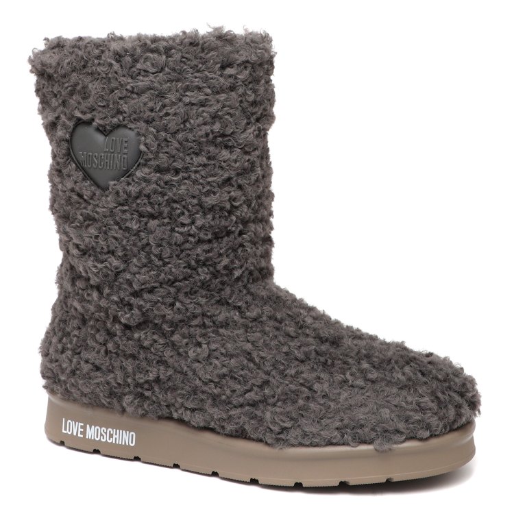 

Угги женские Love Moschino JA24433H серые 36 EU, Серый, JA24433H