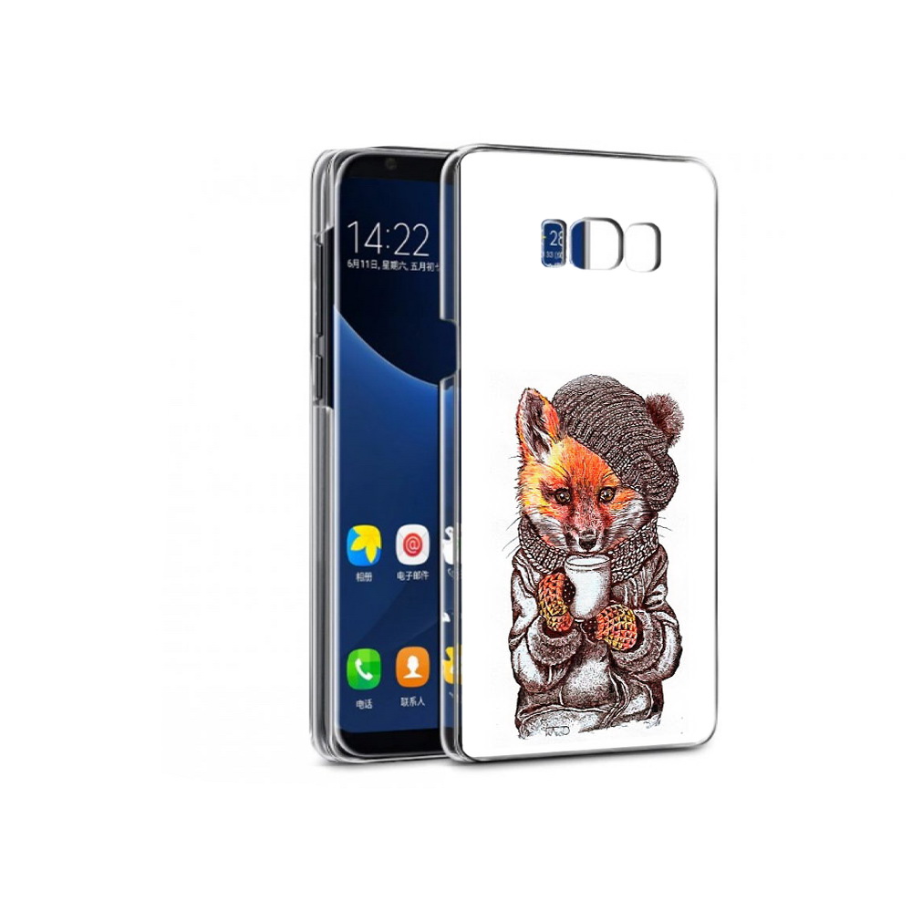 

Чехол MyPads Tocco для Samsung Galaxy S7 лиса в шапке (PT40116.513.437), Tocco