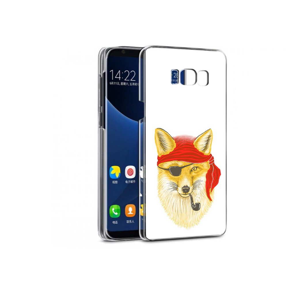 

Чехол MyPads Tocco для Samsung Galaxy S7 лиса-пират (PT40116.513.440), Прозрачный, Tocco