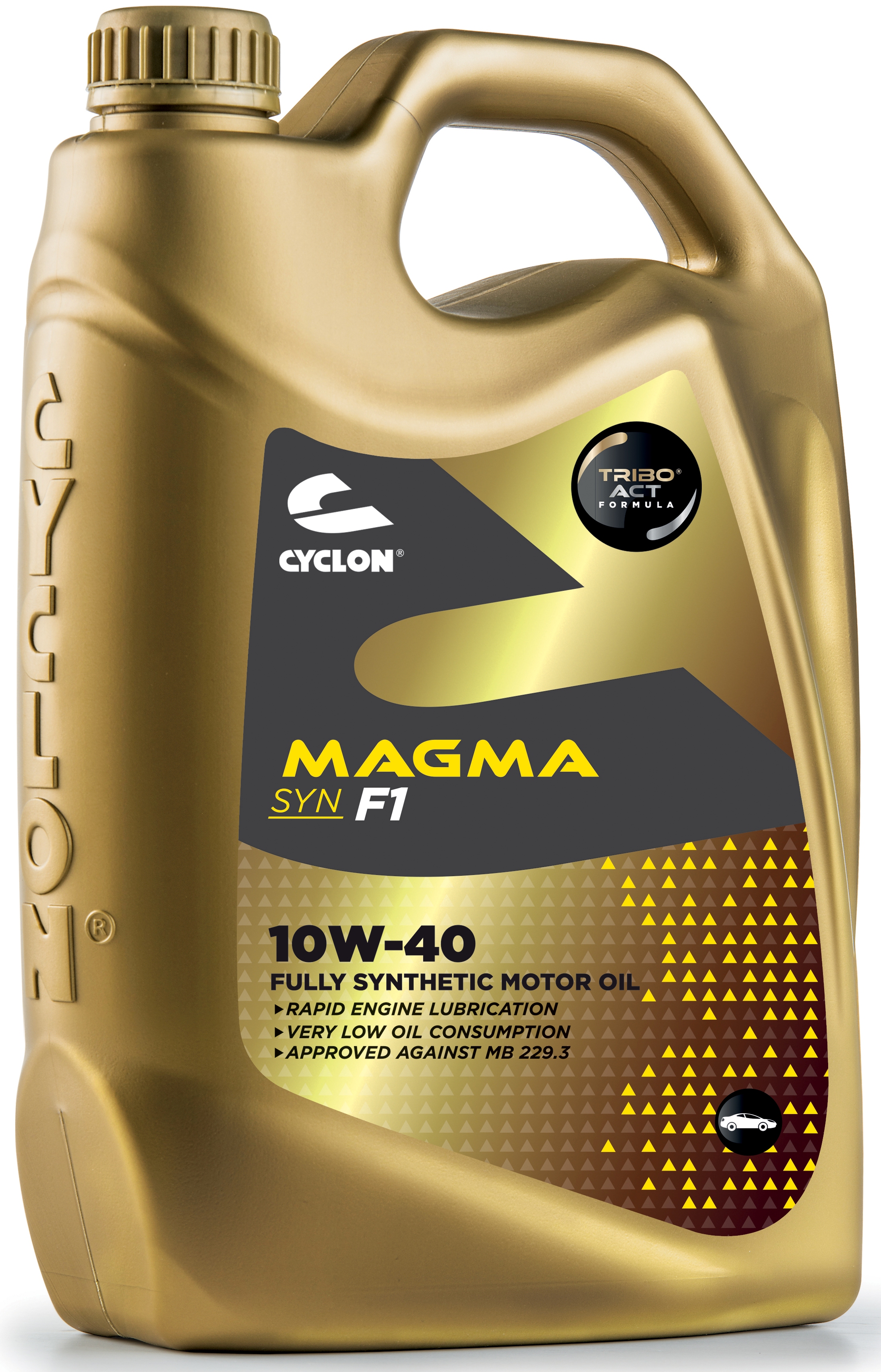 

Масло моторное CYCLON Magma SYN F1 10W40 4 л, MAGMA SYN F1