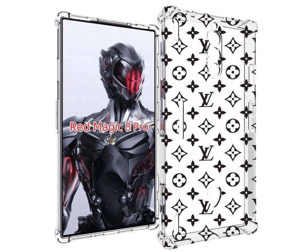 Чехол MyPads стильный-принт-на для ZTE Nubia Red Magic 8 Pro / Red Magic 8 Pro Plus