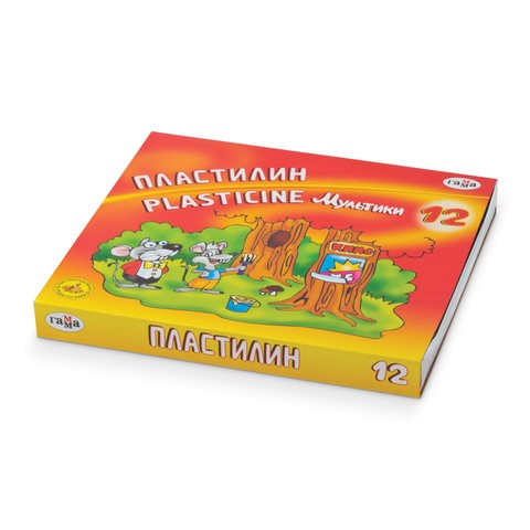 

Пластилин Гамма Мультики Классический 12цв 281018, Белый;красный;розовый;оранжевый;синий;голубой;зеленый;хаки;желтый;коричневый;черный;фиолетовый