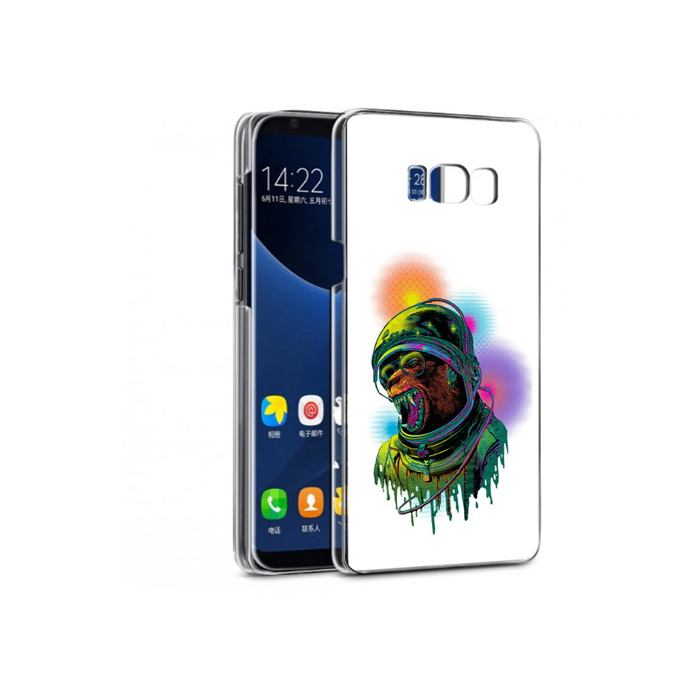 

Чехол MyPads Tocco для Samsung Galaxy S7 медведь космонавт (PT40116.513.466), Прозрачный, Tocco