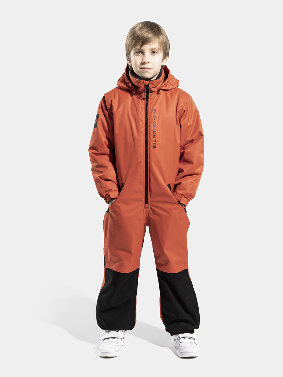 

Комбинезон детский KISU S23-30605, 303, размер 140, Оранжевый, S23-30605
