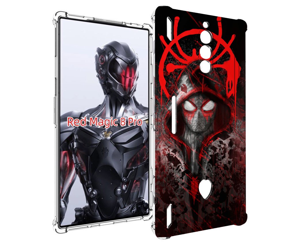 

Чехол MyPads страшный человек паук мужской для ZTE Nubia Red Magic 8 Pro / Red Magic 8 ..., Tocco