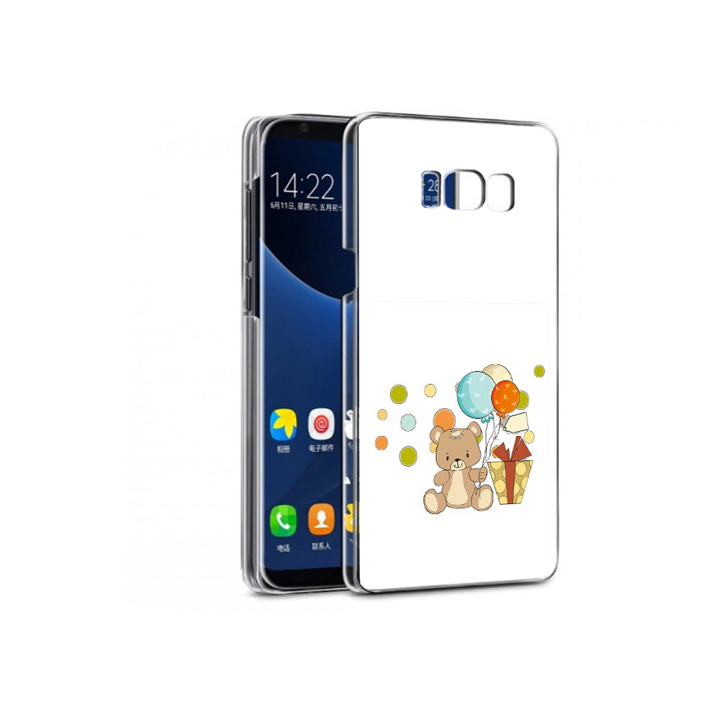 

Чехол MyPads Tocco для Samsung Galaxy S7 медвеженок с подарком (PT40116.513.470), Прозрачный, Tocco
