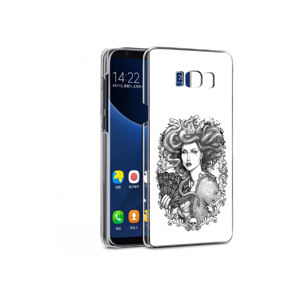 

Чехол MyPads Tocco для Samsung Galaxy S7 медуза черно белый (PT40116.513.472), Прозрачный, Tocco