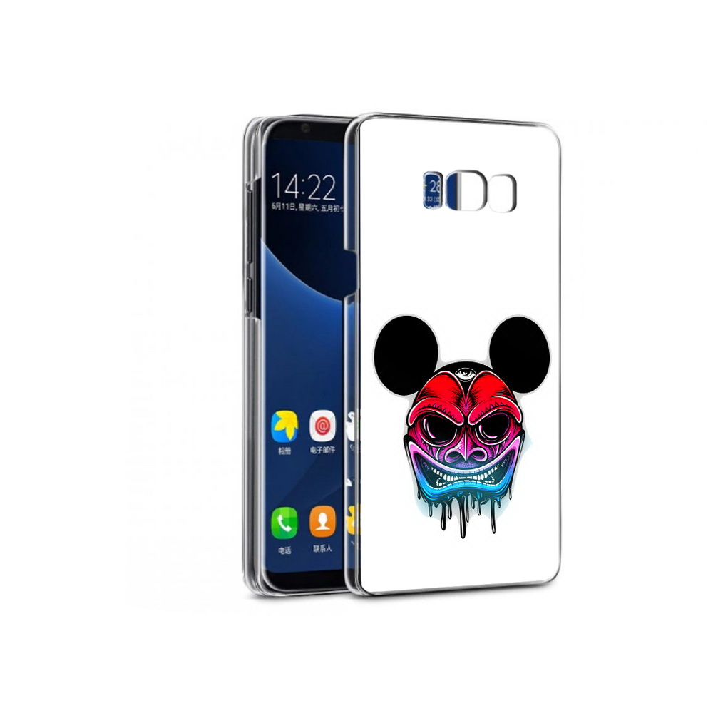 

Чехол MyPads Tocco для Samsung Galaxy S7 микки в маске (PT40116.513.473), Прозрачный, Tocco