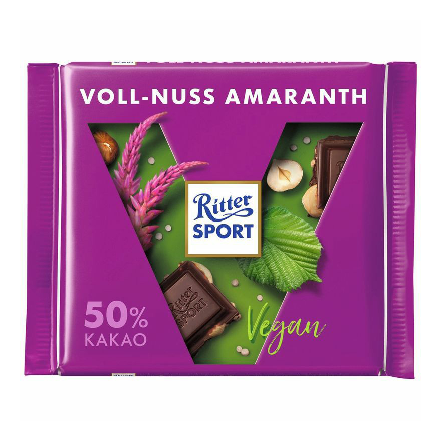 Шоколад Ritter Sport Лесной орех и амарант 100 г