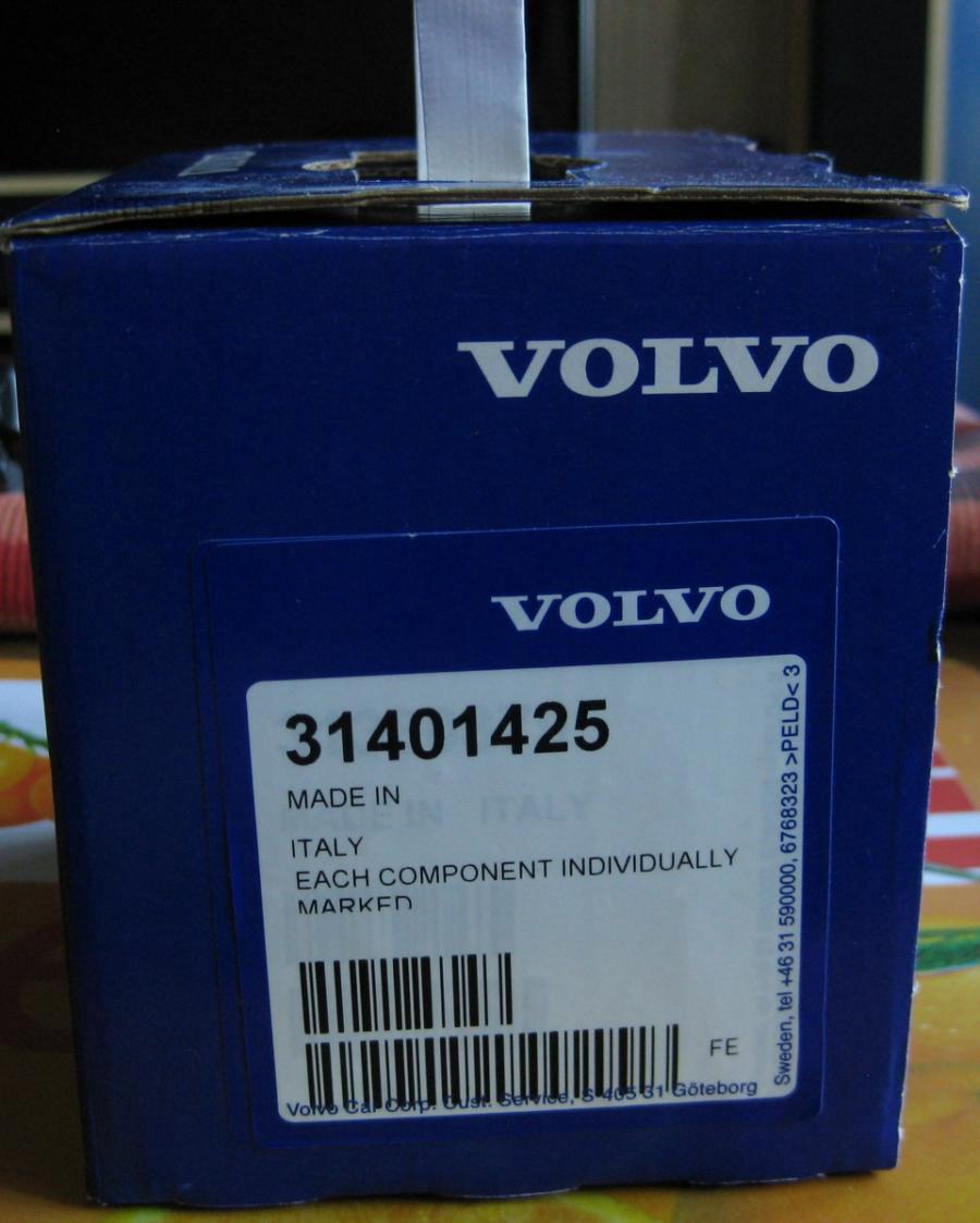VO31401425_ремкомплект навесного оборудования! ремень с роликом Volvo XC60/XC70 08>
