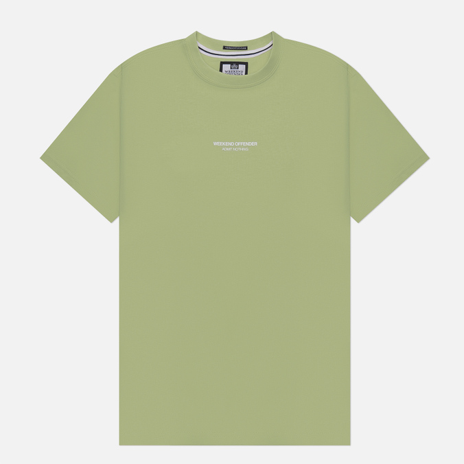 

Мужская футболка Weekend Offender Millergrove SS23 зелёный, Размер S, Зеленый, Millergrove SS23