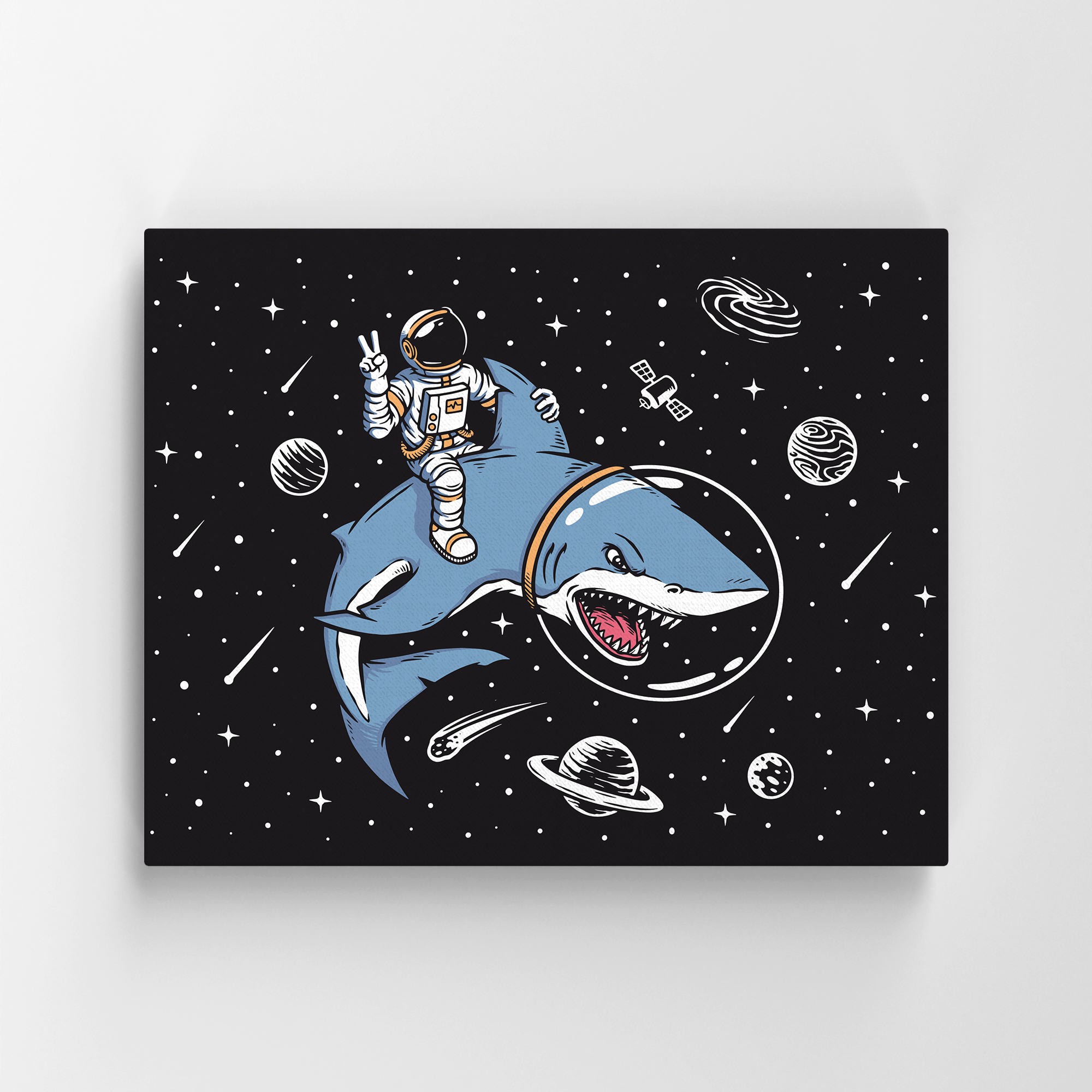 

Картина 40x50 Romack Космическая акула